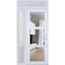 Vdomdoors Front Exterior Prehung FiberGlass Door Clear Glass See-through / Manux 8555 White Silk Clear Glass MANUX8555EXD-WS-W30+12 x H80+14-RH - alternate 4