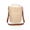 Picnic Time Family Of Brands Palermo - Rush Insulated Bucket Tote with Leather Straps, Beige Canvas 126-00-187-000-0 - alternate 5