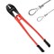 Vevor 30" Hand Swager, Swaging Tool for 5/32", 1/4" and 5/16" Wire Rope Cable TD1002H - alternate 1