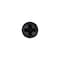 Auveco #8 x 3/4in Phillips Oval Head Tapping Screw Black Oxide AB with #6 Head, 100PK 10164 - alternate 2