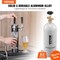 Vevor 5 Lbs CO2 Tank Aluminum Gas Cylinder with CGA320 Valve For Draft Soda Beer RY-133-3000-U-01 - alternate 4