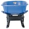 Vulcan Wheelbarrow, 7 cu-ft Volume, HDPE, 2-Wheel, Pneumatic Wheel, 16 in Wheel PH7-S-2W-OR - alternate 4