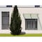 Vdomdoors Front Exterior Prehung Aluminum Double Doors Ronex0130 Grey 1 Sidelight Mirrored Clear Glass 1 RONEX0130DEXD-GRE-W72+14xH96-RH-O - alternate 3