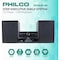 Philco Stereo Shelf System 30W Tray Loading CD Player w/Digital FM Radio, Bluetooth Streaming, RemoteControl PES3530/BK - alternate 6