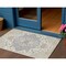 Homeroots 3' X 5' Beige Ivory And Gray Oriental Washable Indoor Outdoor Area Rug 596608 - alternate 1