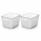 Azar Displays Diamond Tote with Lid, Large, 2PK 556913-2PK - alternate 3