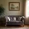 Homeroots 76in Purple And Platinum Velvet Loveseat and Toss Pillows 515709 - alternate 4