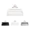 Smarty Had A Party 5.5" x 8.5" White Rectangular Plastic Dessert Plates (120 Plates), 120PK 6913-CASE - alternate 9