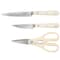 Martha Stewart Stainless Steel 14 Piece Cutlery and Knife Block Set in Cream 113011.14 - alternate 5