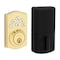 Kwikset Powerbolt 240 992400-001 Keypad Electronic Lock, 3 Grade, Zinc, Lifetime Polished Brass, KW1 Keyway 240TRLL03RBP4AL - alternate 1