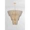 Hudson Valley Lighting Cassian 44.5 in. Chandelier Vintage Gold Leaf 7918-VGL - alternate 6