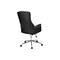 Monarch Specialties Office Chair, Swivel, Adjustable Height, Armrests, Ergonomic, Work, Blk Leather Look, Chrome Metal I 7323 - alternate 8