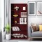 Homeroots 71" Mahogany Wood Five Tier Bookcase 630400 - alternate 4