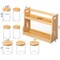 Basicwise Kitchen Stuff, Bamboo, Beige, 11 in W, 3.75 in L QI004706.7 - alternate 5