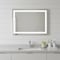 Homeroots 24" Clear Lighted Frameless Bathroom Vanity Mirror 636261 - alternate 3