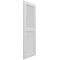 Ekena Millwork True Fit PVC Two Equal Louver Shutters, White, 18W x 44H, PR TFP101LVF18X044WH - alternate 6
