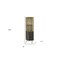 Homeroots 18in Brown and Black and Brown Corner Bar Cabinet With Eleven Shelves 488502 - alternate 6
