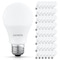 Luxrite A19 LED Light Bulb 60 Watt Equivalent, Non-Dimmable, 3000K Soft White, 800LM, Standard LED, 48PK LR21531 - alternate 1
