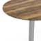 Flash Furniture Commercial All-Weather 31.25" Natural HPL Tabletop with Silver X Base ST-RD31-NAT-T2222S-GG - alternate 7