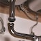 Keeney Mfg 1-1/2 in. x 15 in. 22-Gauge Brass Waste Arm with Slip Joint in Chrome 2521SN - alternate 2