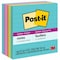 Post-It Pads in Miami Colors, Lined, 4 x 4, 90/Pad, PK6 675-6SSMIA - alternate 1
