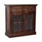Homeroots 35in Walnut Solid Wood Accent Cabinet With Two Doors And Two Drawers 654284 - alternate 4