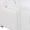 Homeroots 100" White Italian Leather Reclining USB Sofa 632867 - alternate 5