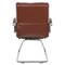 Office Star Products SPX Guest Faux Leather Chair, Saddle SPX23595C-U41 - alternate 4