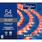 Celebrations LED Red/White 54 ct Rope Christmas Lights 9 ft. 2T424N17 - alternate 1