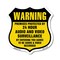 Signmission 24 Hour Surveillance Shield Sign Warning, 12 Inch X 12 Inch, Aluminum Metal Sign SHI-A-12-354 - alternate 1