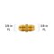 Proline Series Brass 3/8-in FL x 3/8-in FL Union FL-165D - alternate 2
