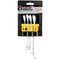 Performance Tool 4 pc. Metric Flare Nut Wrench, 15 Degree Offset, Chrome Alloy Steel W30431 - alternate 2