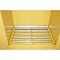 Securall Flammable Drum Storage Cabinet, 75 Gallon, 1 Shelves, 43 in W x 65 in H x 31 in D, Yellow V275 - alternate 2
