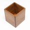 Homeroots Traditional Solid Teak Square Tissue Box Cover 475837 - alternate 5