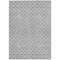 Homeroots 5' X 8' Gray And Ivory Geometric Washable Indoor Outdoor Area Rug 596190 - alternate 5