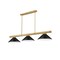 Z-Lite Vanguard Rubbed Brass 3 Light Billiard 3050-3RB-MMB - alternate 5