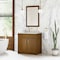 James Martin Vanities Bellshire 36" Single Vanity, Honey Oak w/ 3 CM Lime Delight Silestone Top 660-V36-HNO-3LDL - alternate 6