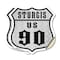 Signmission Sturgis Us 90, 4 inch X 4 inch, Vinyl Decal, 2PK SHI-D-2PACK-4-481 - alternate 1