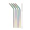 Hic Kitchen BAR RAINBOW DRINKING STRAWS 42005 - alternate 1