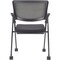 Lorell Plastic Arms Mesh Back Nesting Chair, PK2 41845 - alternate 6