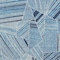 Homeroots 10' X 14' Blue And Teal Blue Geometric Washable Indoor Outdoor Area Rug 594772 - alternate 5