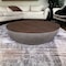 Homeroots 48" Brown And Gray Solid Wood And Concrete Round Coffee Table 520639 - alternate 7