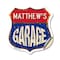 Signmission Matthew's Garage, 12 Inch X 12 Inch, Vinyl Decal SHI-D-12-383-MATTHEW - alternate 1