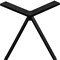 Homeroots 41" Black Wood One Tier Bookcase 659076 - alternate 5