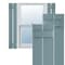 Ekena Millwork True Fit PVC Two Board Spaced Board-n-Batten Shutters, Peaceful Blue, 11 1/4W x 44H, PR TFP101SBF11X044SB - alternate 1