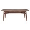 Homeroots 78" Espresso Solid Wood Dining Table 632706 - alternate 10