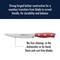 Henckels Forged Accent Set of 4 Steak Knife Set-Red 1011264 - alternate 5