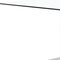Homeroots White Tone Geometrical Style Base With Rectangular Glass Top Dining Table 383828 - alternate 5