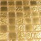 Apollo Tile Mingles 12 in. x 12 in. Glossy Gold Yellow Glass Mosaic Wall and Floor Tile 20 sq. ft./case, 20PK MIX2088YL347A - alternate 4