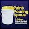 Foampro Fits-All 5-Gallon Paint Can Pourer Bucket Spout 135 - alternate 2